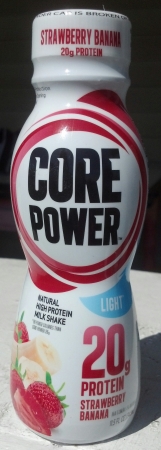 Core Power Natural High Protein Milkshake Strawberry Banana