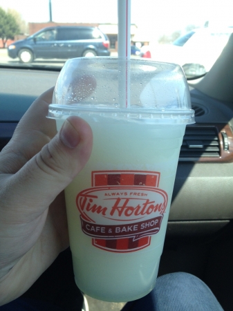 Tim Horton's Frozen Lemonade