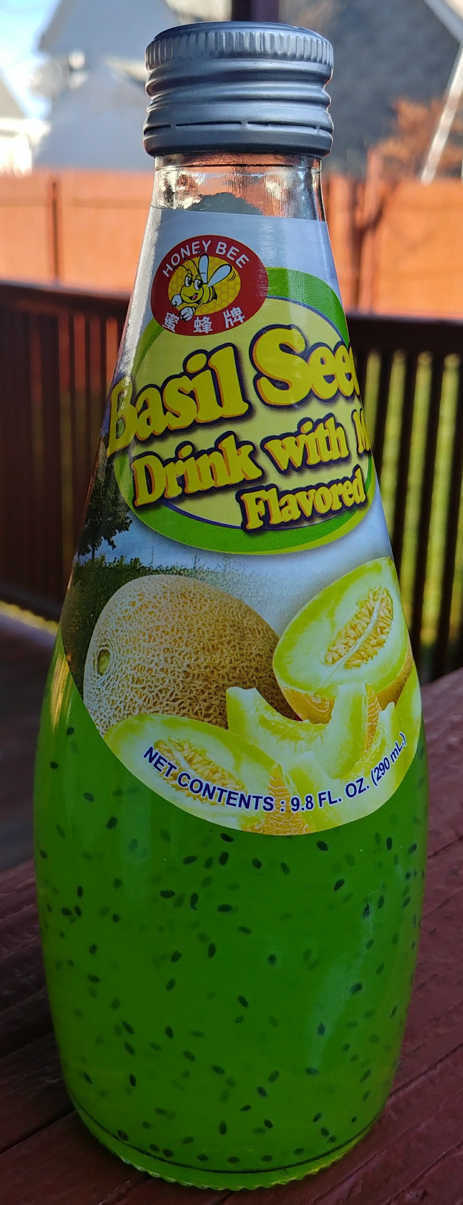 Honey Bee Basil See Drink with Melon Flavor Thirsty Dudes