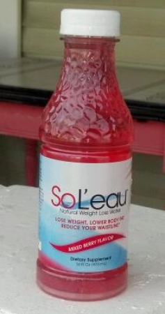 So Lieau Natural Weight Loss Water Mixed Berry Flavor