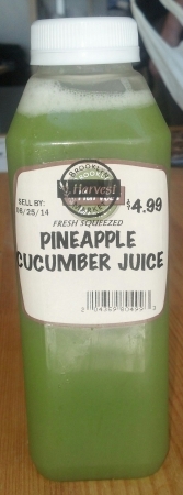 Brooklyn Harvest Market Fresh Squeezed Pineapple Cucumber Juice