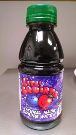 Litl' Squirt Natural Maine Spring Water Blueberry Apple