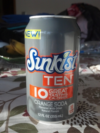 Sunkist Ten Orange Soda