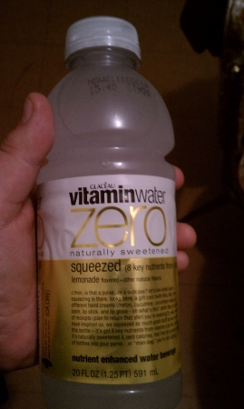 Glaceau Vitamin Water Zero Squeezed