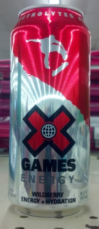 X Games Energy Wild Berry