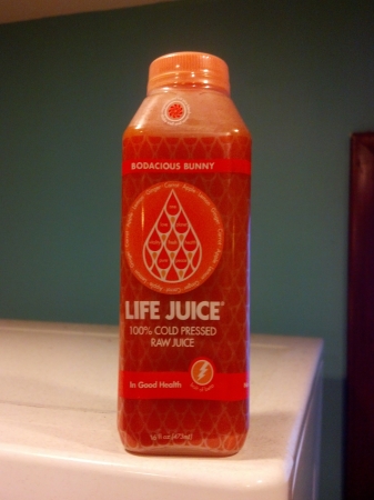 Life Juice 100% Cold Pressed Raw Juice Bodacious Bunny