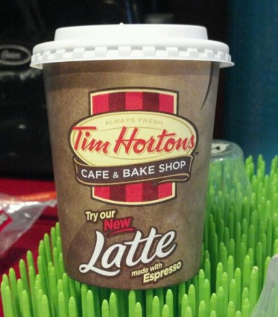 Tim Horton's Mocha Latte