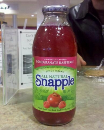 Snapple All Natural Pomegranate Raspberry