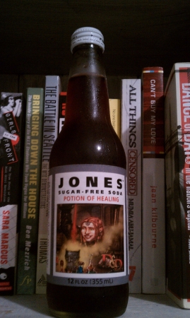 Jones Soda Sugar Free Black Cherry (Potion of Healing)