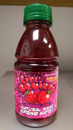 Litl' Squirt Natural Maine Spring Water Raspberry Apple