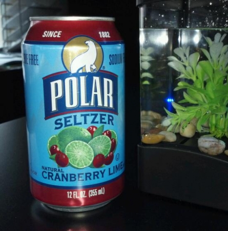 Polar Seltzer Cranberry Lime